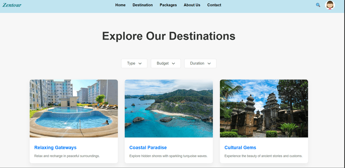 Travel Website